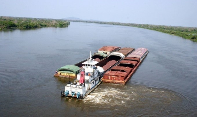 Seca ameaça navegação na Hidrovia Paraguai-Paraná