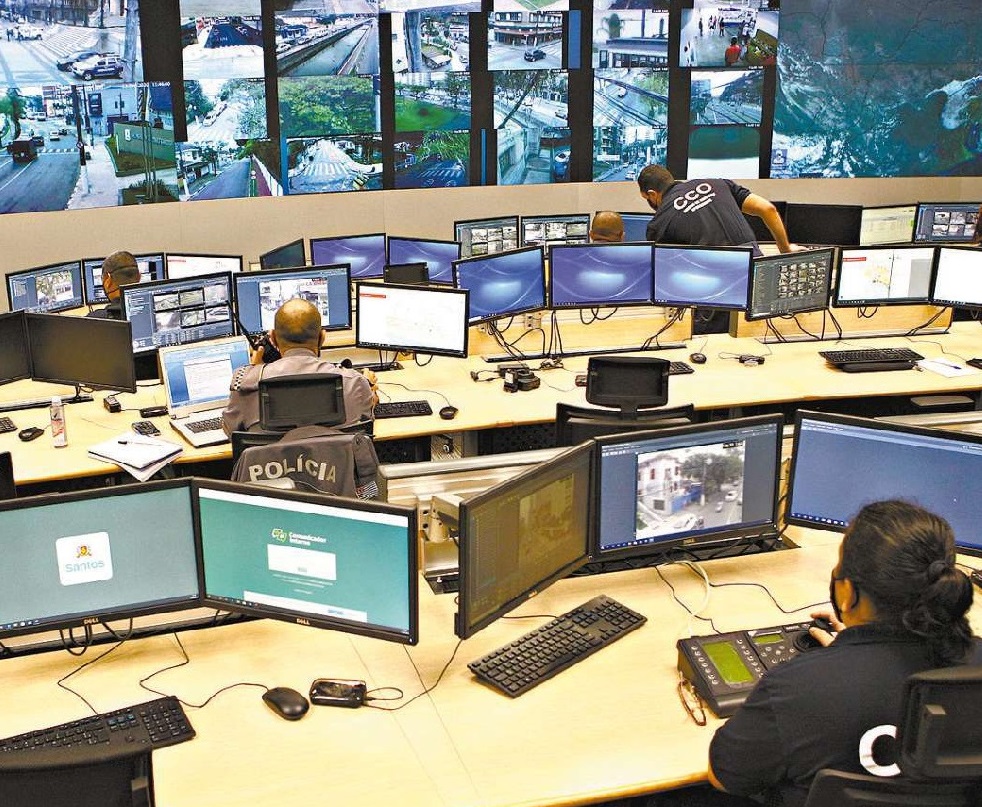 Santos tem novo centro de monitoramento