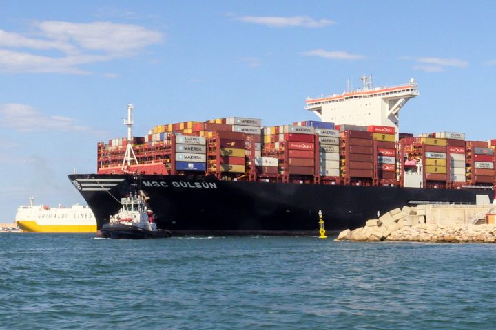 Porto de Valência bate recorde mensal para um porto espanhol