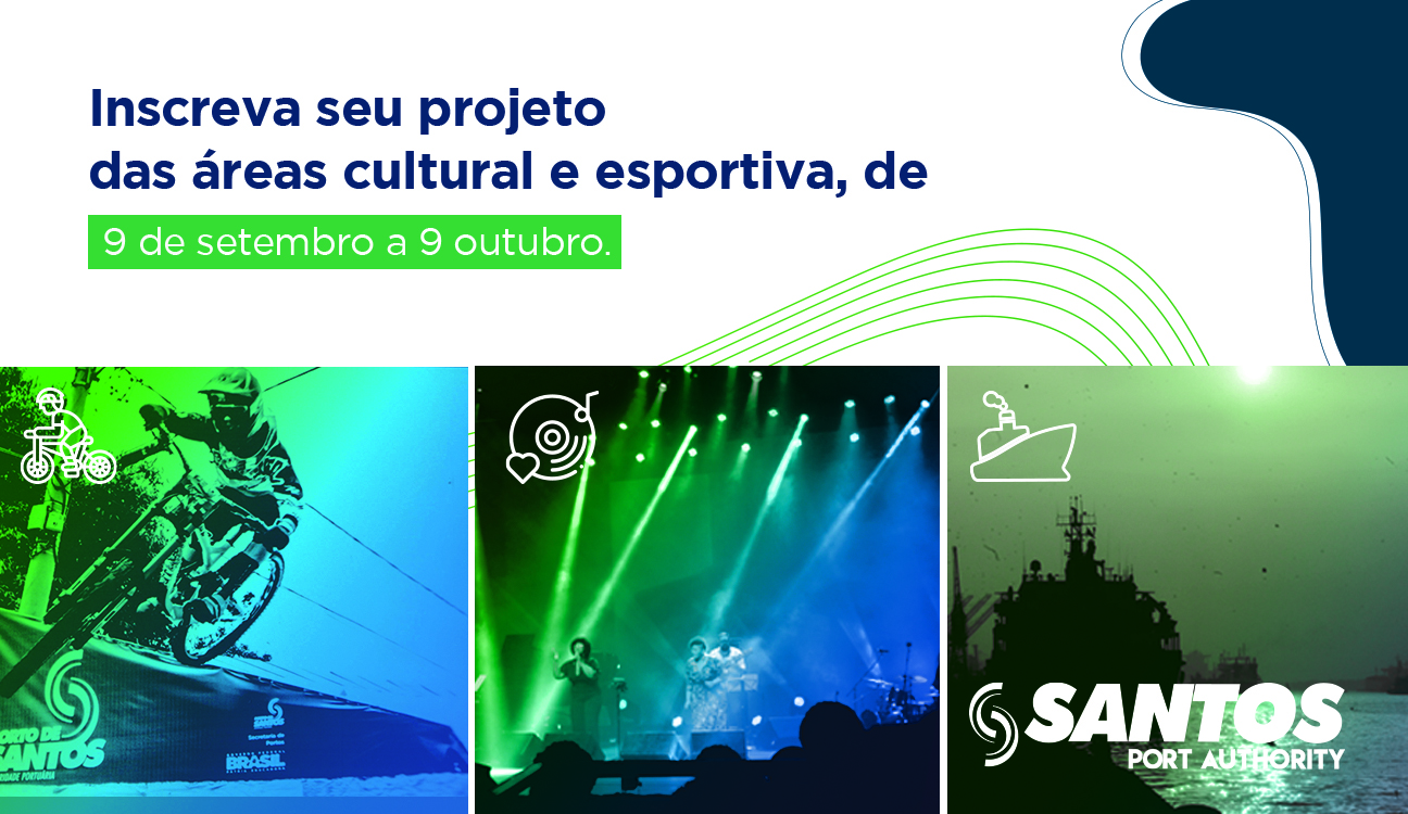 Santos Port Authority abre chamada para patrocínios 2020/2021