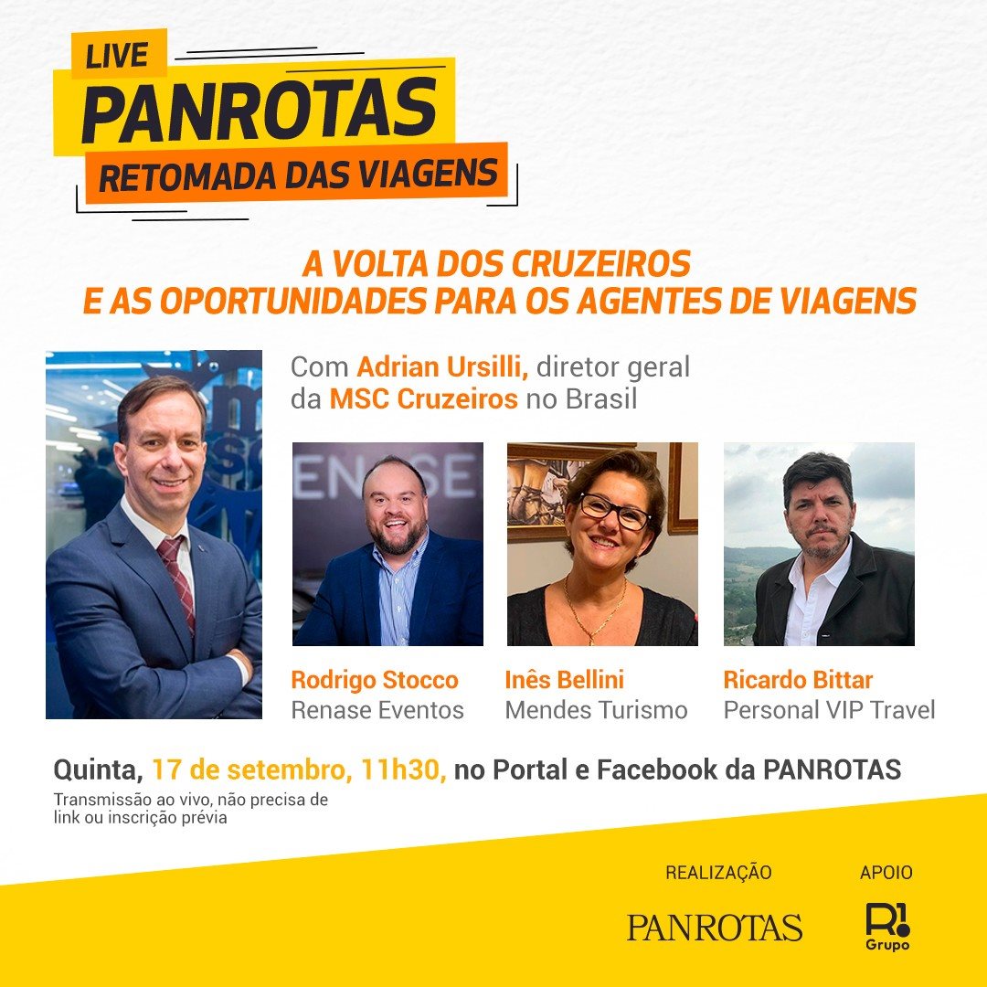 MSC e PANROTAS reúnem agentes para debater volta dos cruzeiros