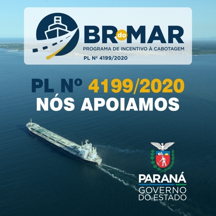 Ratinho Junior pede apoio da bancada para o programa BR do Mar