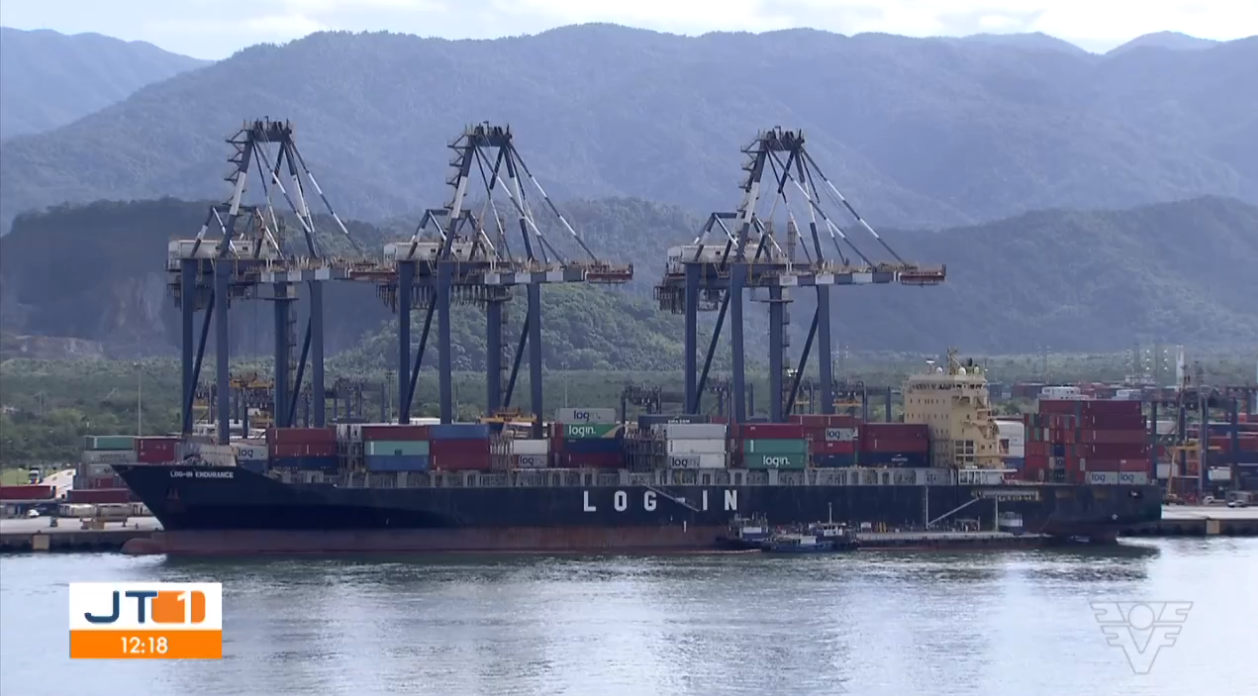 Apesar da maior movimentação no Porto de Santos, importações diminuíram