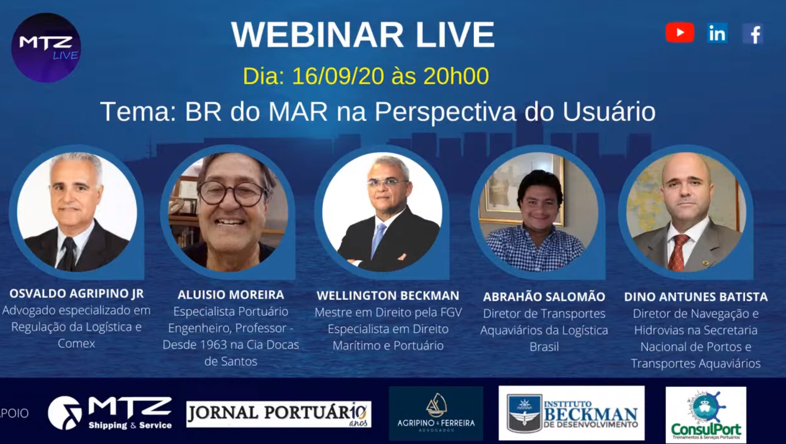 Webinar Live – BR do MAR na Perspectiva do Usuário