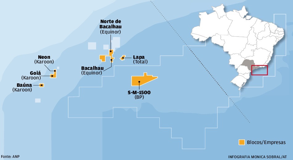 Norueguesa ganha aval para explorar Bacia de Santos
