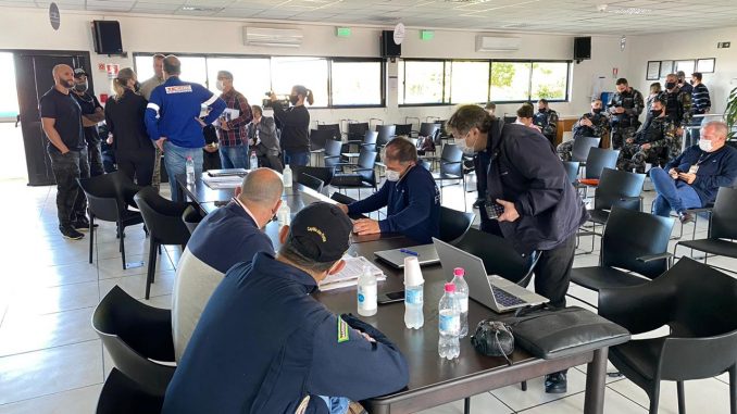 ANTAQ participa de exercício simulado com Cesportos/RS e Polícia Federal em Rio Grande (RS)