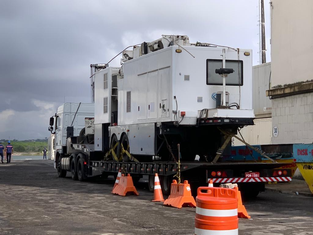 Scanner de contêineres chega ao Porto de Natal