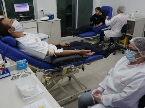Capitania dos Portos do Paraná realiza doação de sangue em Curitiba e Paranaguá (PR)