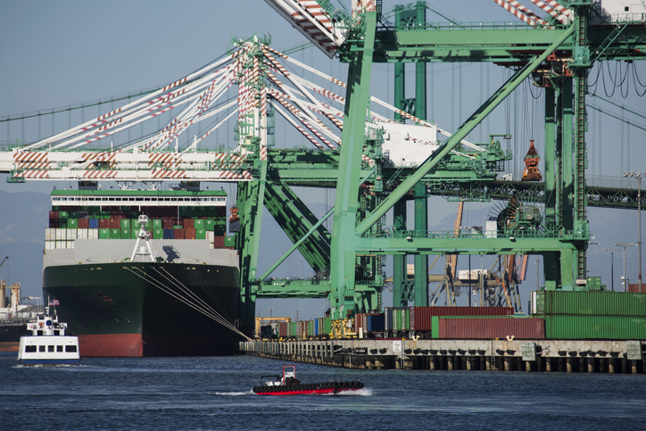 Porto de LA reduz as emissões em 7%