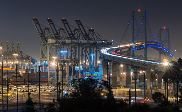 Porto de LA recebe US $ 9,88 milhões para melhorar o fluxo de carga