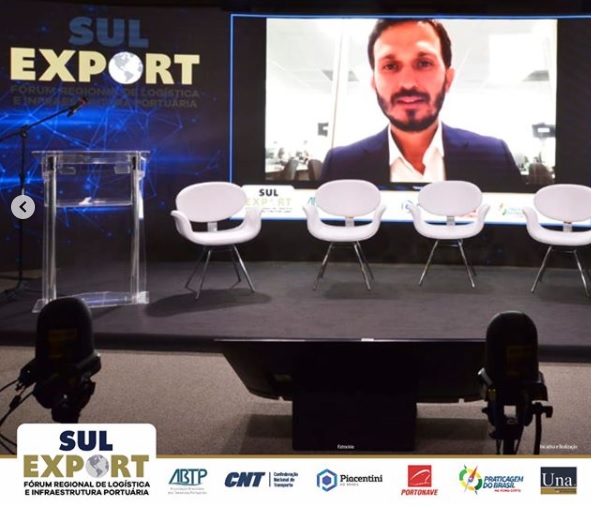 Secretário de Portos abre Sul Export e diz que “história de que o Brasil só é eficiente da porteira para dentro” precisa acabar