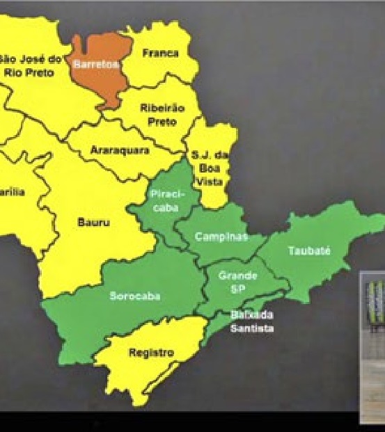 Baixada Santista avança à Zona Verde