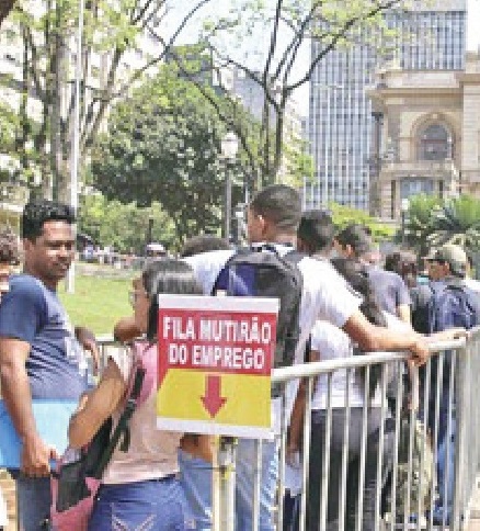 Desemprego atinge 13,5 milhões em setembro