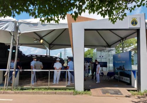 Comando do 8º Distrito Naval participa da 23ª edição do São Paulo Boat Show 2020