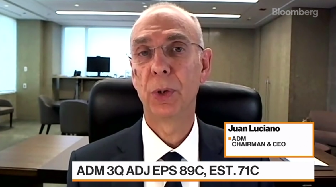 A ADM ainda está comprometida com o acordo da Dry Ethanol Mills, afirma o CEO