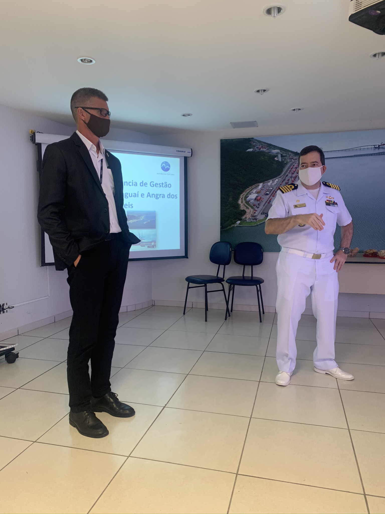 Porto de Itaguaí recebe visita do Capitão dos Portos do Rio de Janeiro