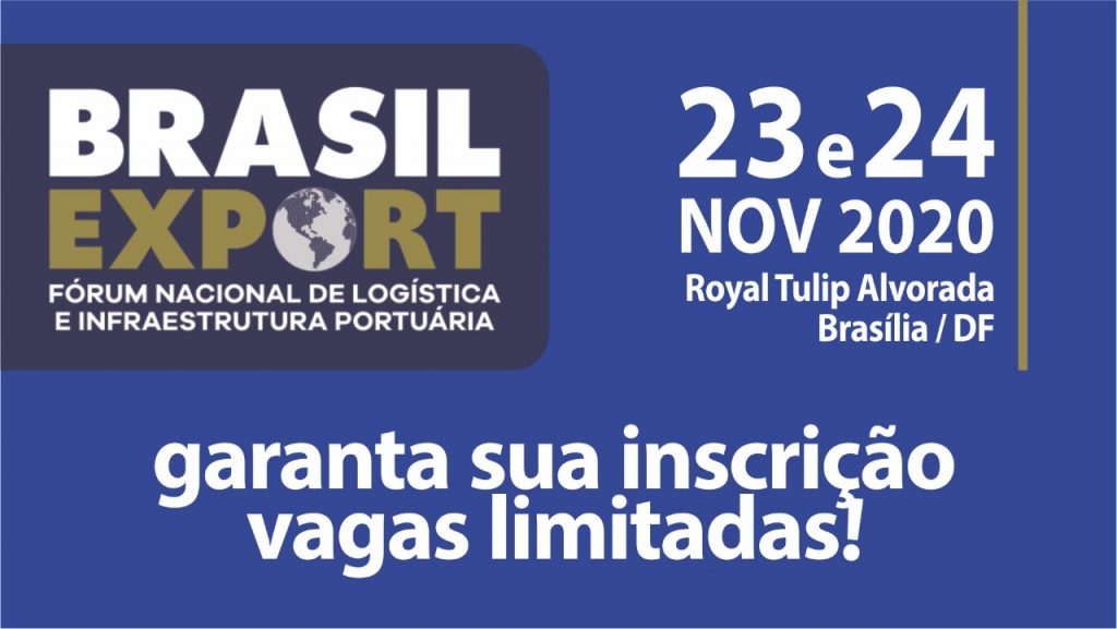 Brasil Export 2020 reúne setor portuário e autoridades em Brasília