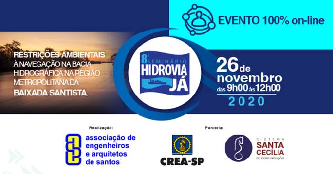 AEAS promove 8º Seminário Hidrovia Já