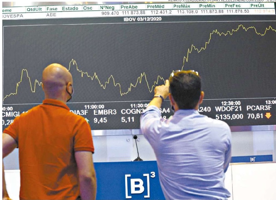 Petrobras e mineração mantêm Ibovespa em alta