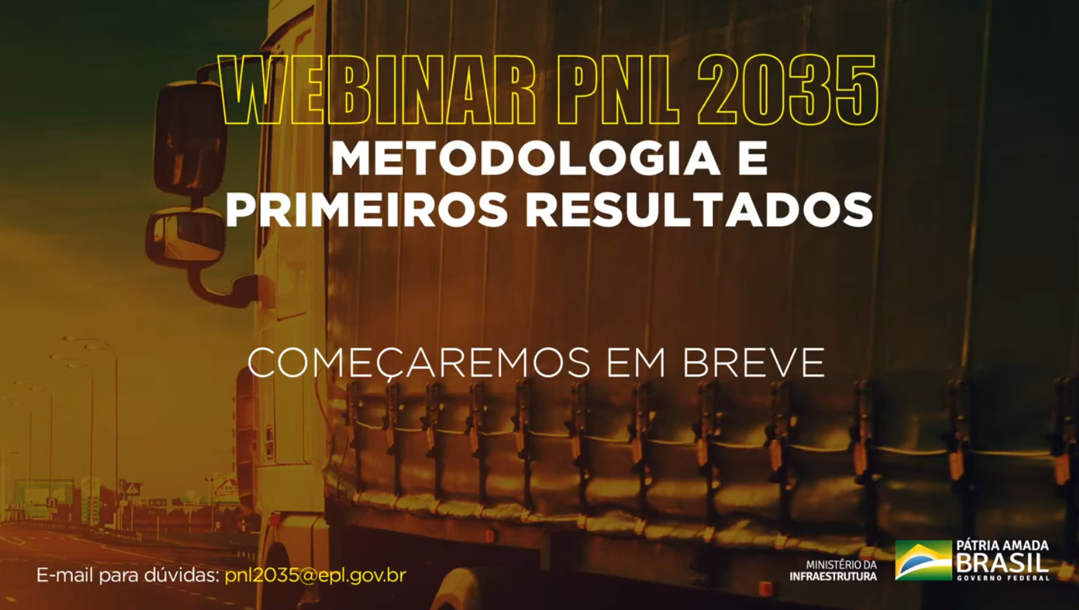 MInfra apresenta Plano Nacional de Logística em evento virtual