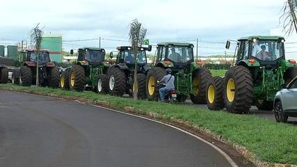Produtores rurais protestam contra alta do ICMS