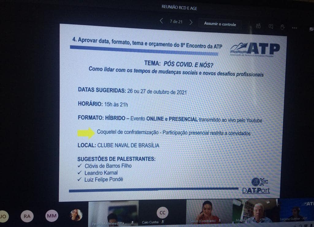 Assembleia e Conselho aprovam frentes de trabalho e debatem alterações na Lei dos Portos