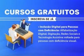 Inscreva-se: cursos gratuitos de inclusão digital para pessoas com deficiência