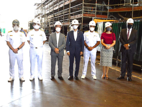 Procurador-Geral de Justiça Militar visita o Complexo Naval de Itaguaí