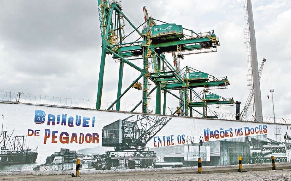 A história do Porto em um mural