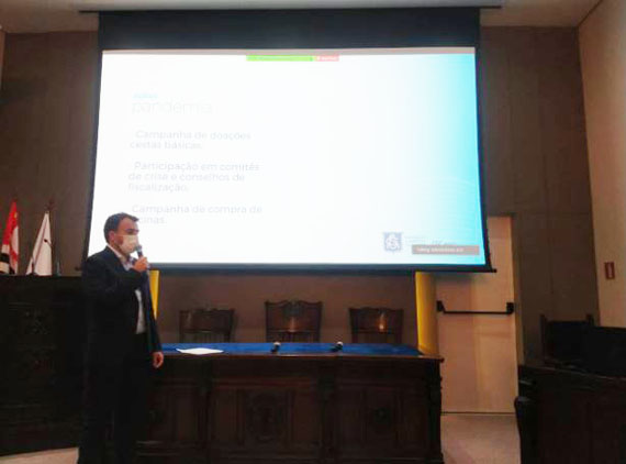 Por unanimidade, sócios aprovam contas da diretoria executiva da Associação Comercial de Santos (ACS), Exercício de 2020