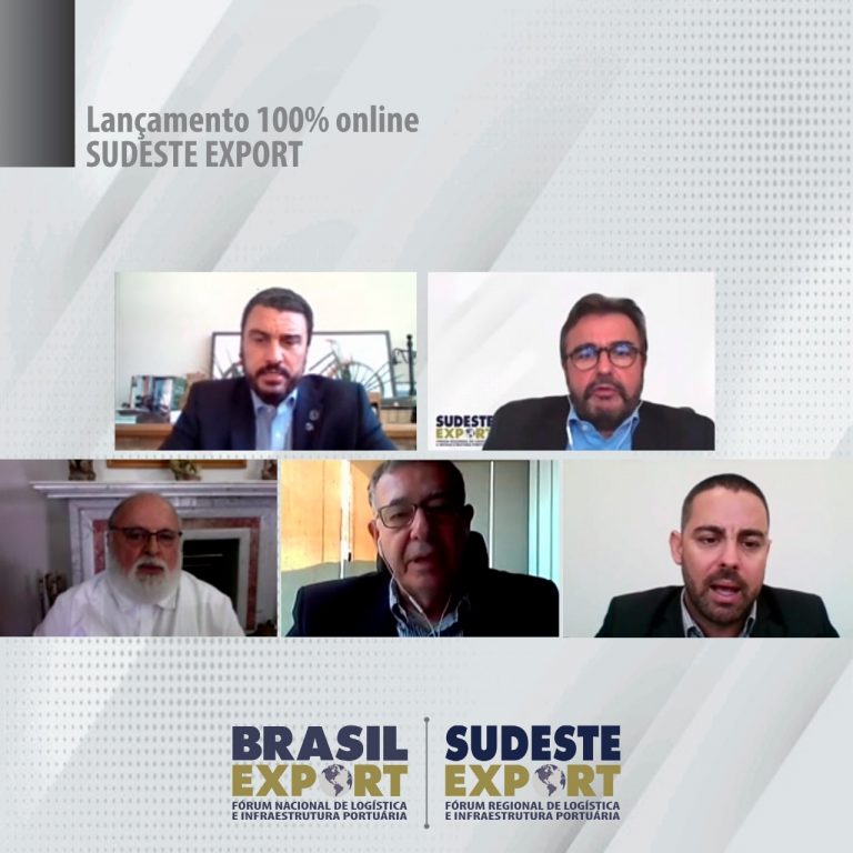 Lançamento online do Sudeste Export 2021 reúne autoridades e apresenta agenda permanente voltada para o diálogo e a multiplicação de relacionamentos