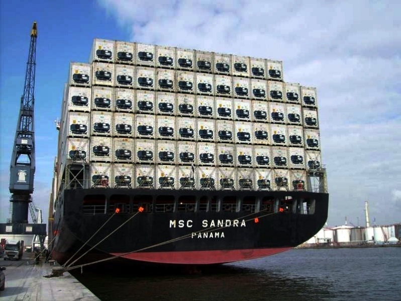MSC moveu um recorde de 1,9 milhão de contêineres refrigerados durante 2020