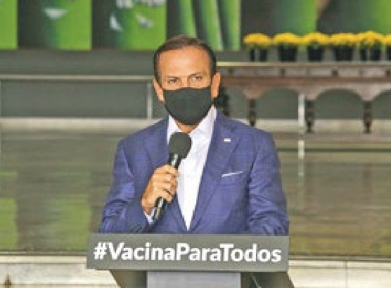 Doria estuda colocar Estado de São Paulo na fase vermelha