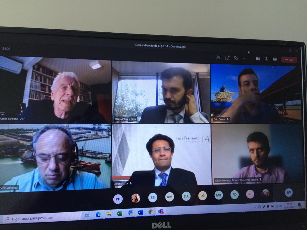 Rodada de reuniões com Secretaria de Portos gera contribuições ao modelo de desestatização
