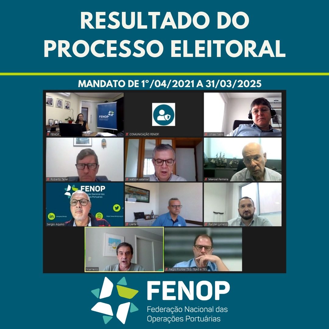FENOP elege nova diretoria para mandato de 2021 a 2025