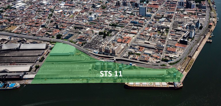 ANTAQ abre consulta pública para licitar área STS11 do Porto de Santos