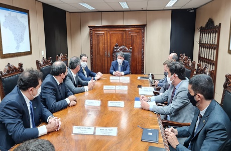 Governador de Pernambuco tem reunião com Ministro da Infraestrutura para destravar Transnordestina