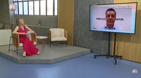Prefeito de Santos não descarta novo lockdown, se número de casos aumentar