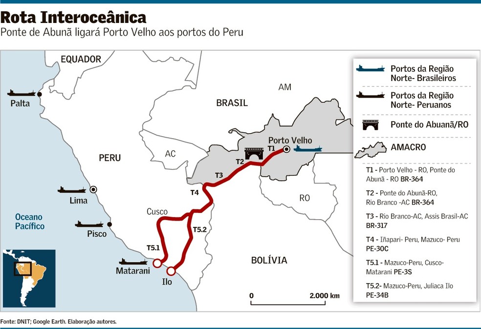 Ponte liga Acre por terra e abre caminho para o Pacífico