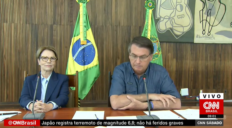 Bolsonaro diz que governo pretende concluir Ferrovia Norte-Sul no meio do ano