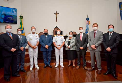 Comandante da Marinha visita o Tribunal Marítimo
