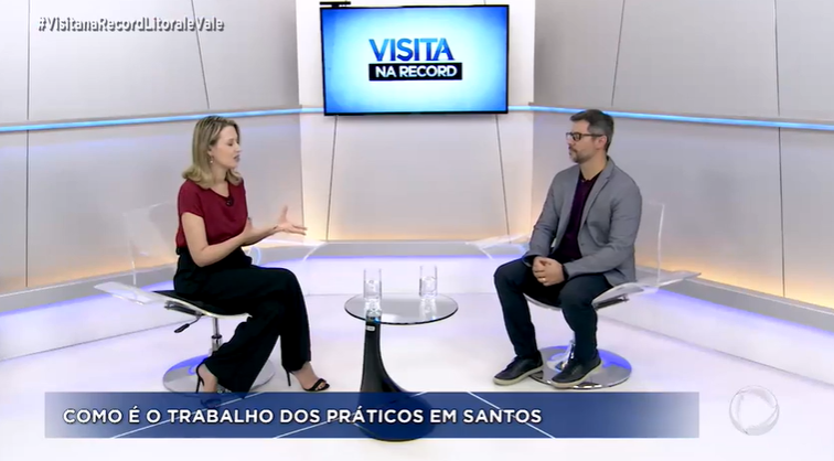 Presidente da Praticagem Santos é entrevistado