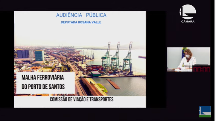Audiência Interativa – Modelo ferroviário da malha interna do Porto de Santos