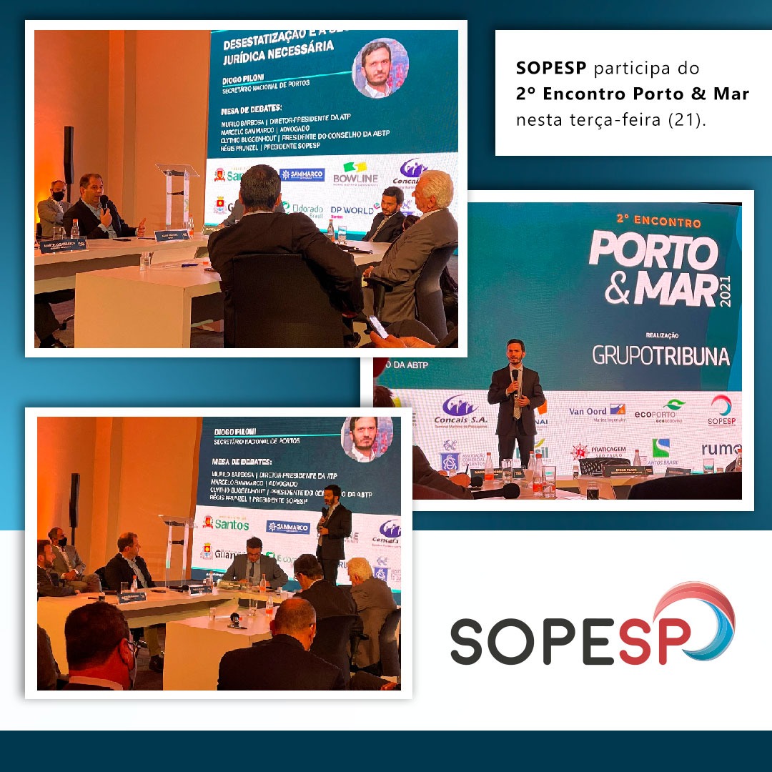 SOPESP participa do 2º Encontro Porto & Mar