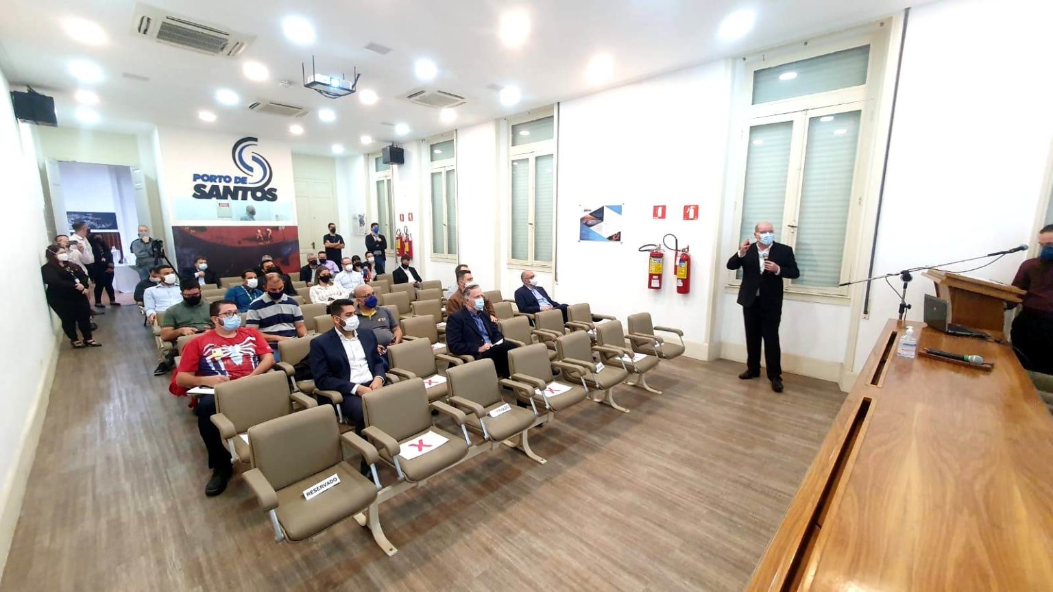 SPA recebe apresentação sobre estudos para ‘Internet das Coisas’ no Porto de Santos