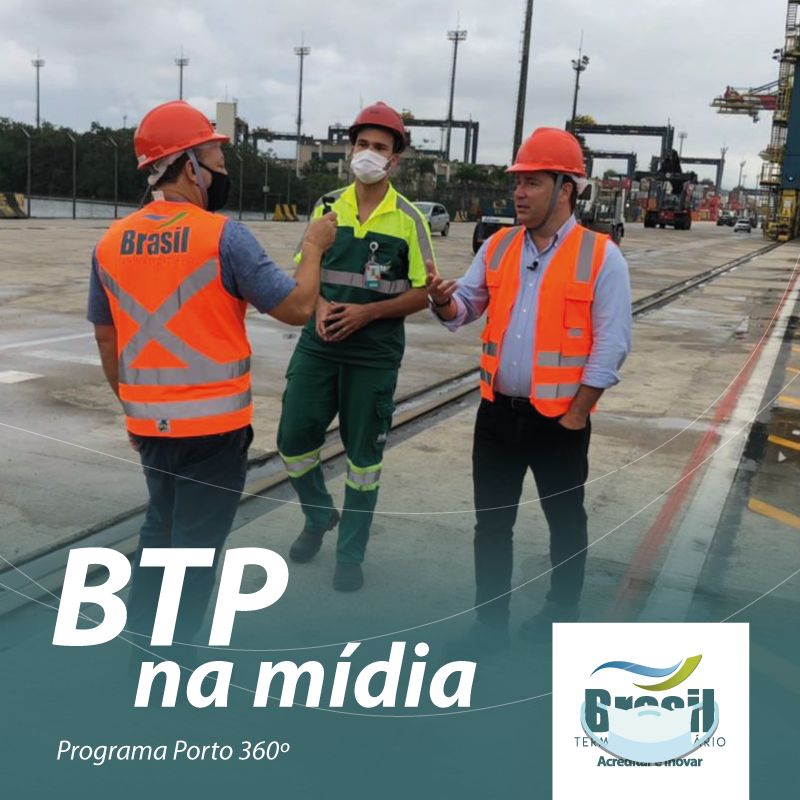 Programa Porto 360º: Brasil Terminal Portuário – Reach Stackers tornam a movimentação de cargas mais efetiva