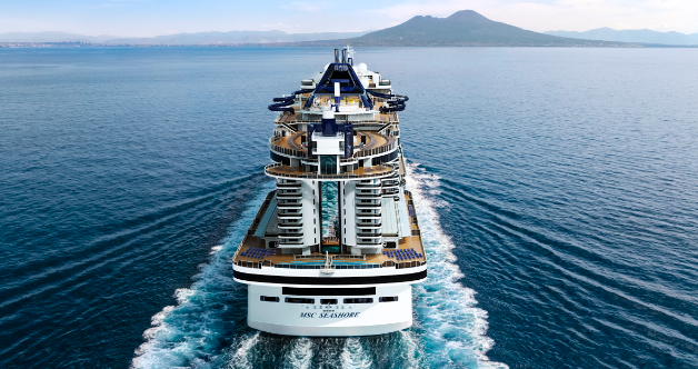 MSC Cruzeiros aceitará passageiros internacionais em navios com base nos Estados Unidos