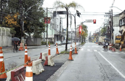 Novas mudanças a partir de hoje no trânsito santista