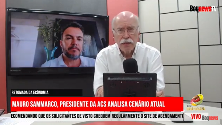 Mauro Sammarco, presidente da ACS, analisa a retomada econômica na Baixada Santista