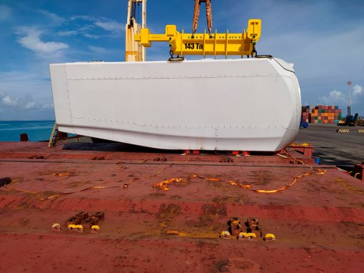 Porto do Pecém envia 15 mil toneladas de granito para a Europa